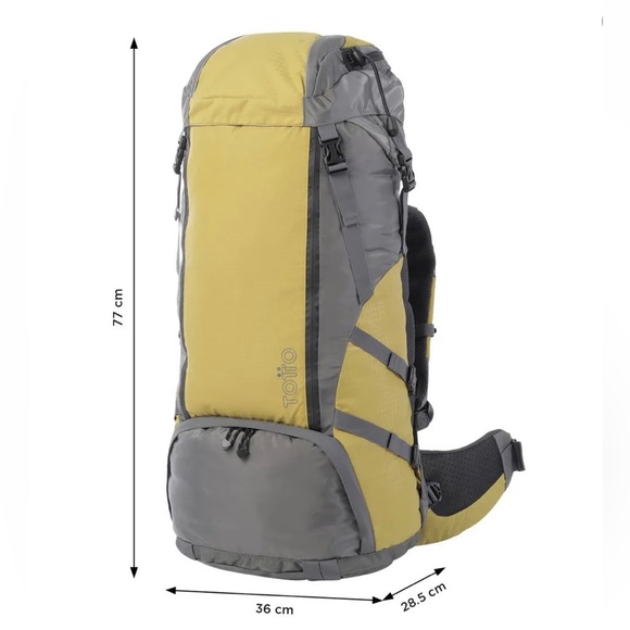 Totto Kirsten 90 Backpack / Yellow-Gray